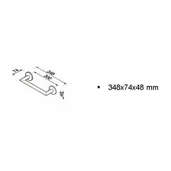 ΛΑΒΗ ΛΟΥΤΡΟΥ-ΠΕΤΣΕΤΟΚΡΕΜΑΣΤΡΑ GEESA INOX 6506-110